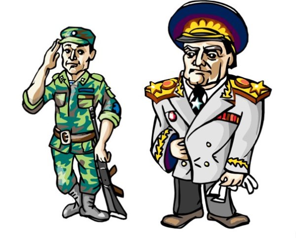 Генерал рисовать