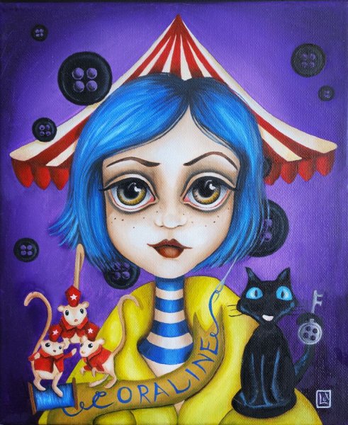 Рисовать Каролину в стране кошмаров