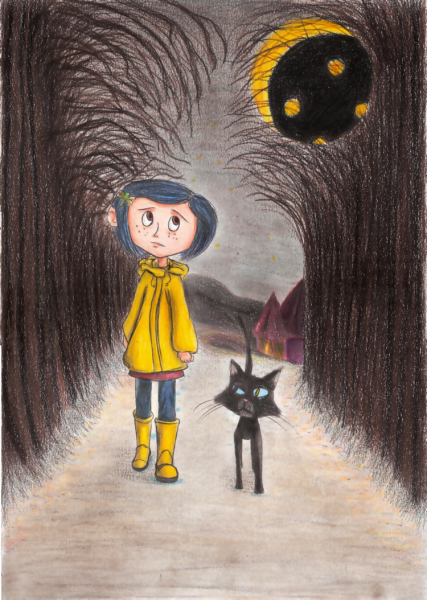 Каролина в стране кошмаров рисуннки