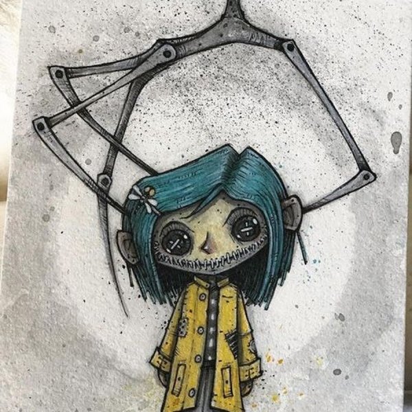 Коралина концепт арт