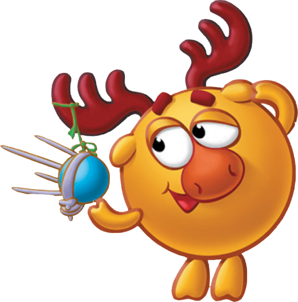 Смешарики раскраска для детей Лосяш