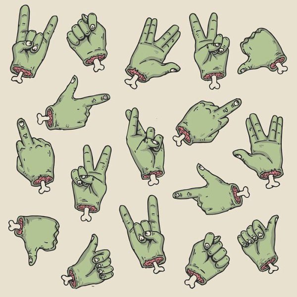 Указательный палец зомби