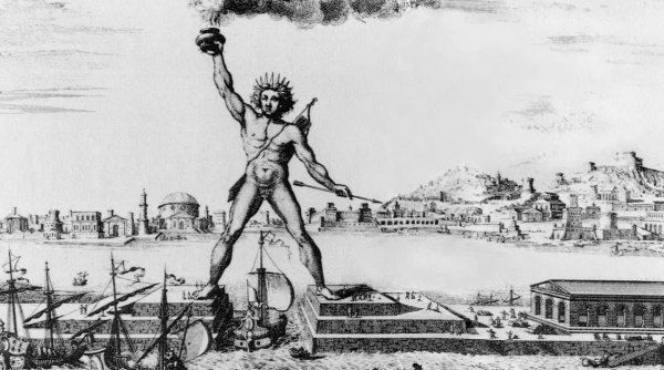 Колосс Родосский на карте