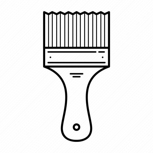 Малярная кисть для рисования