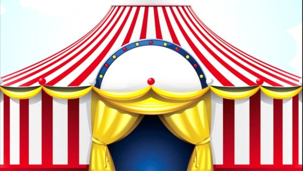 Зарисовки карандашом цирк