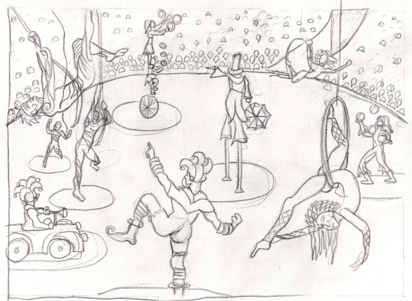 Задник цирк