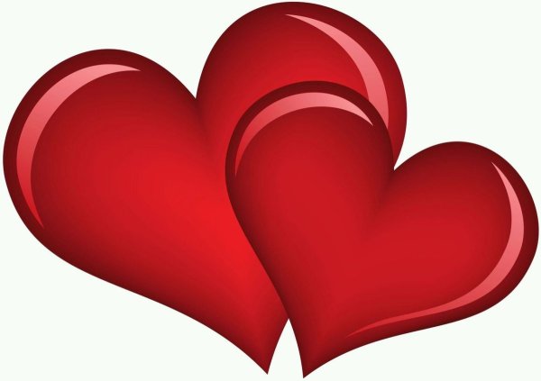 Сердечко ч б