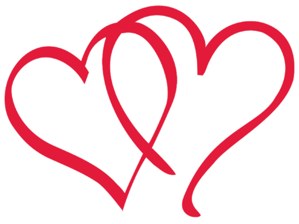 Два сердечка