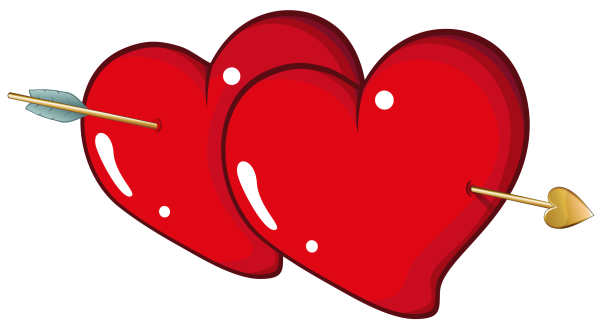 Нарисованное сердечко на прозрачном фоне