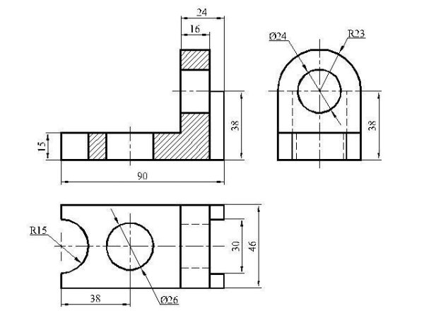 Эскизирование Инженерная Графика