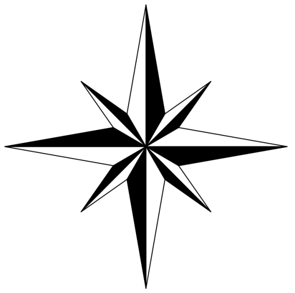 Роза ветров знак