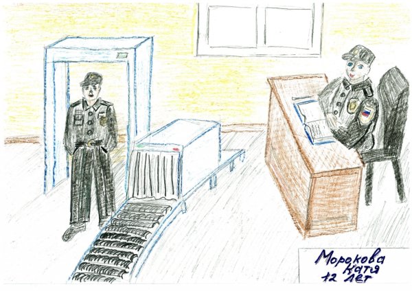 Судебные приставы зарисовка