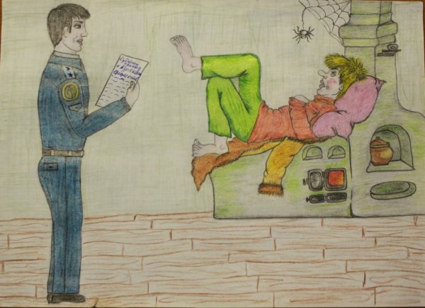 Судебные приставы глазами детей