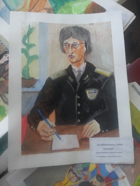 Судебный пристав мультяшный