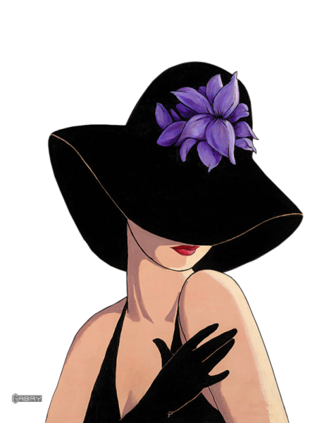 Лорейн дель Вуд дамы в шляпках