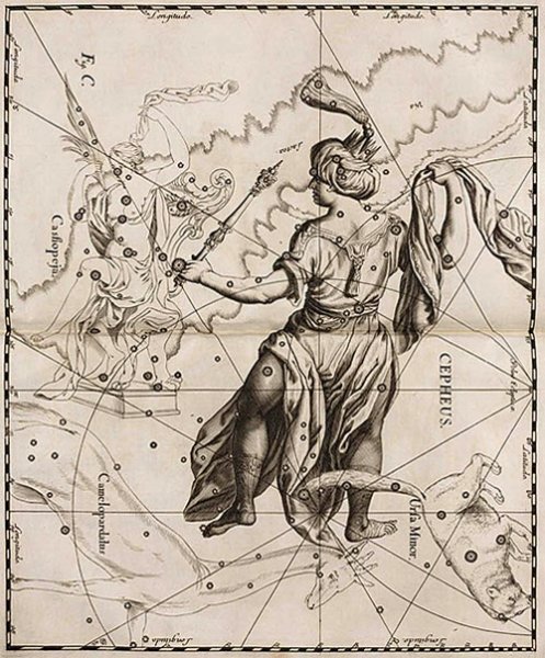 Созвездие Персей Ян гевелий