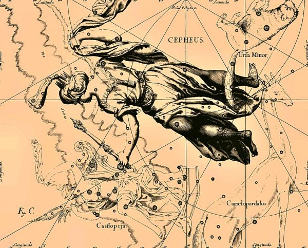 Ян гевелий атлас звездного неба Дева