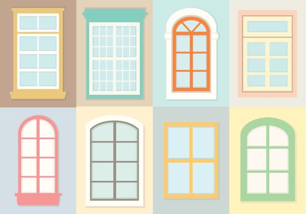 Окошки для домика