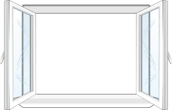 Окно векторное изображение