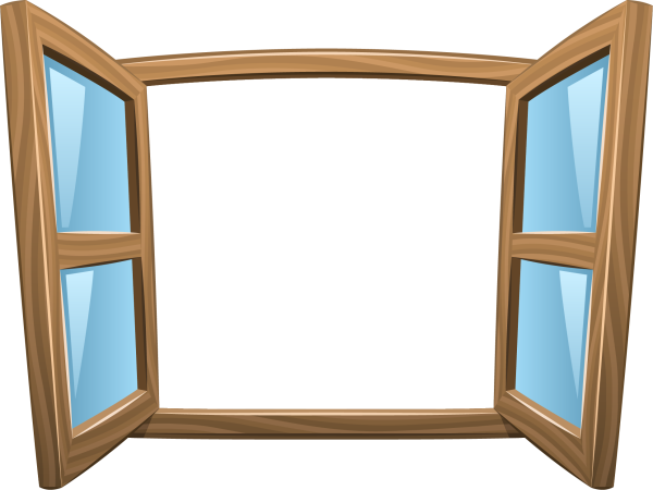 Окно на прозрачном фоне