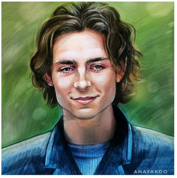 Тимоти Шаламе арт