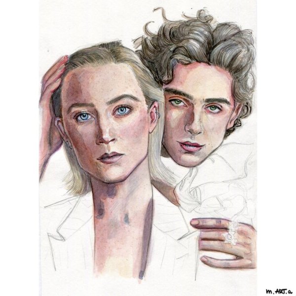 Тимоти Шаламе скетч