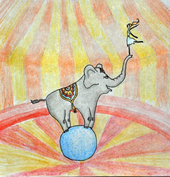 Эскизы на тему цирк