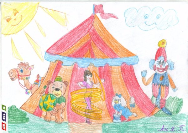 Цирк иллюстрации