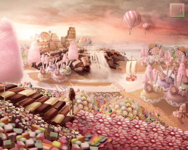 Сладкая королевство сладкое королевство Ральф