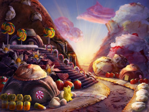 Сладкая королевство сладкое королевство Ральф