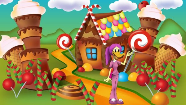 Домик сказочный для конфет