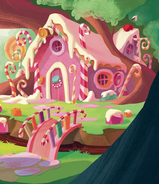 Братья Гримм сахарный домик