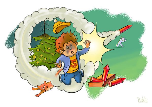 Рисунок на тему осторожно петарда