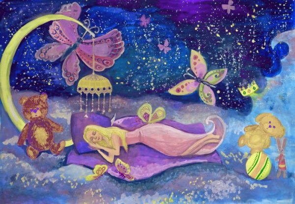 Чайковский сладкая греза рисунок