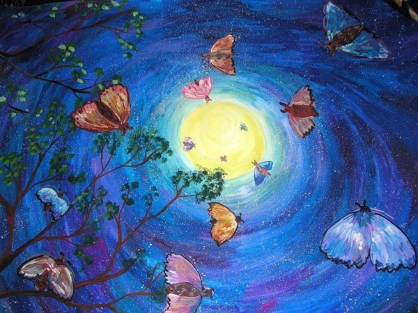 Сказочный мир красками