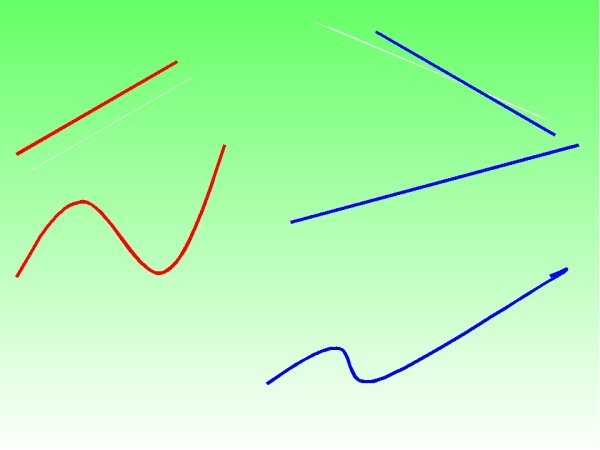 Рисование ломаных линий