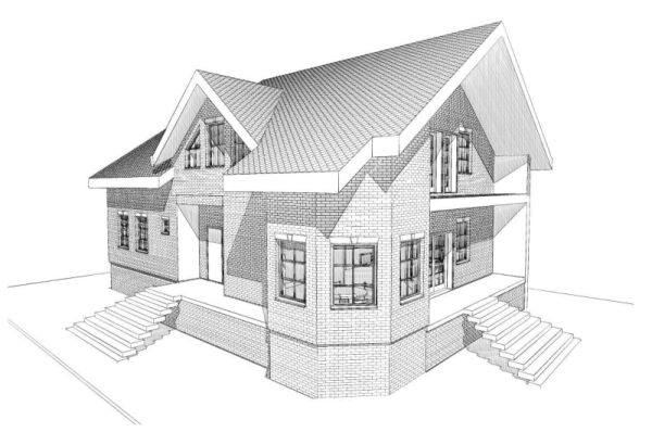 Эскизы домов