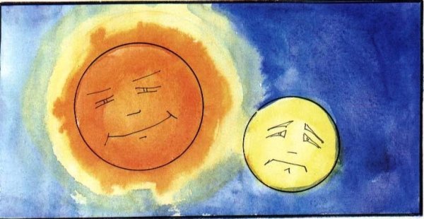 Тема солнце и Луна