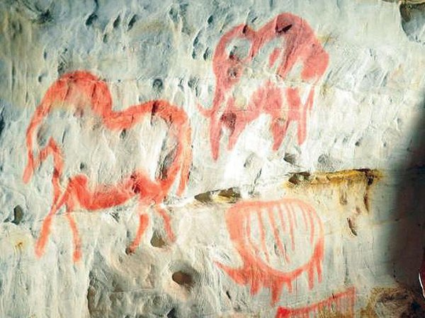 Наскальная живопись Шульган Таш