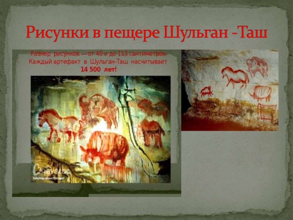 Сообщение о Каповой пещере Шульган Таш