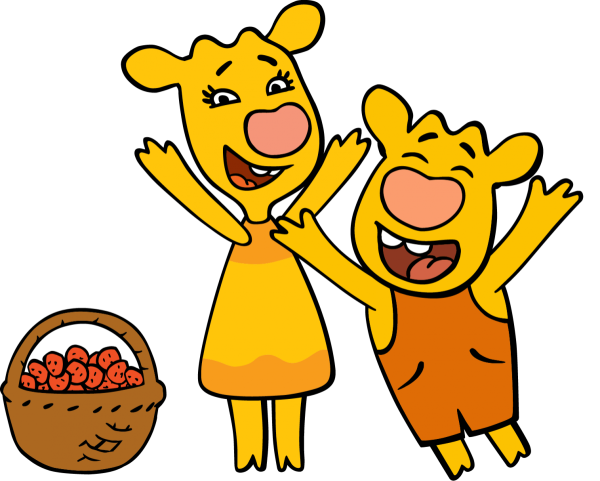 Оранжевая корова зо и бо