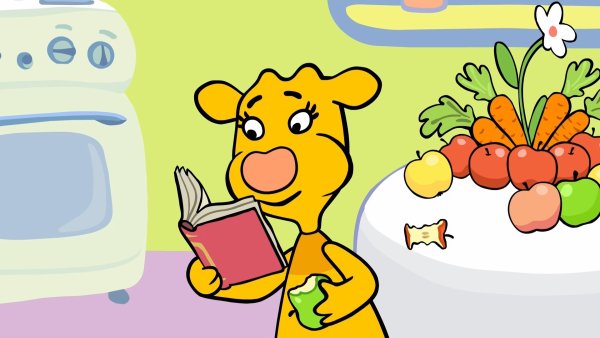 Оранжевая корова логотип