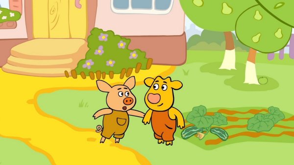 Оранжевая корова зо