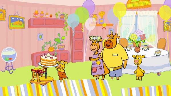 Оранжевая корова Союзмультфильм