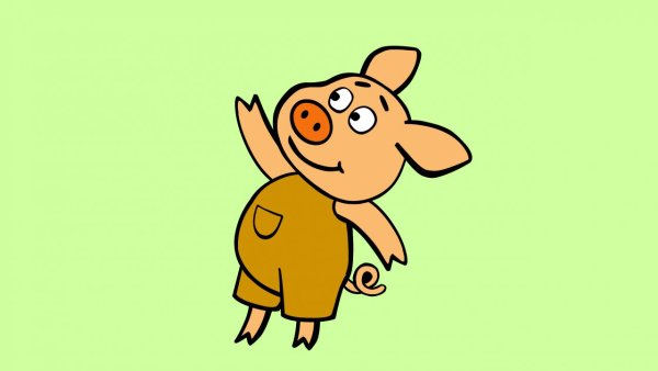 Оранжевая корова герои мультика