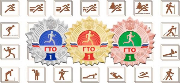 Значок ГТО изображение