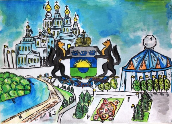 Тюмень глазами детей