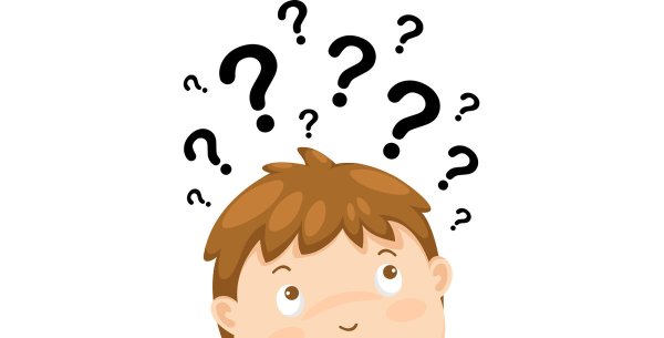 Школьник с вопросительным знаком