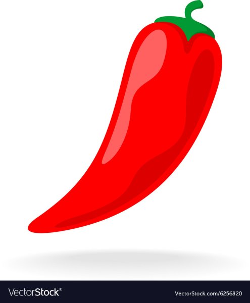 Перец Чили вектор
