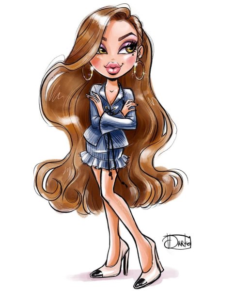 Раскраски братц Джейд